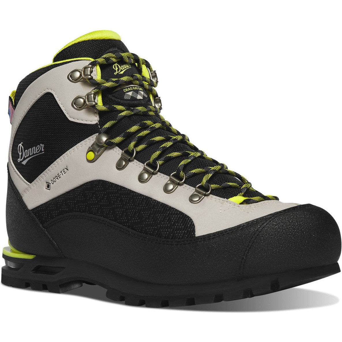 Danner Men's Crag Rat Evo 5.5" Waterproof Hiking Boot -Ice- 65820 - Overlook Boots