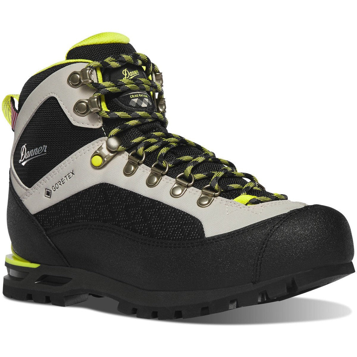 Danner Women's Crag Rat Evo 4.5" Waterproof Hiking Boot -Yellow- 65821 - Overlook Boots