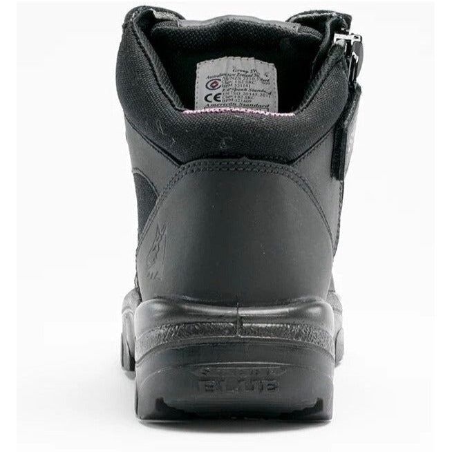 Steel Blue Women's Parkes 3.7" Waterproof Steel Toe Lace Up Work Boot - Black - 812898 - Overlook Boots