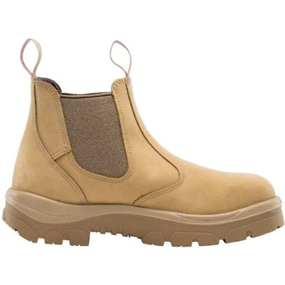 Steel Blue Women's Hobart Ladies 6" Waterproof Steel Toe Romeo Work Boot - Sand - 812891 - Overlook Boots