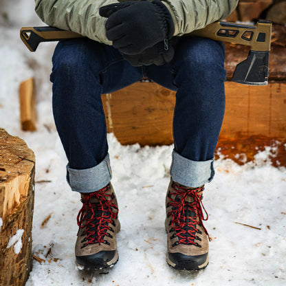 Danner Men's Arctic 600 7" Waterproof 200G Side-Zip Hiking Boot- Brown- 67338 - Overlook Boots