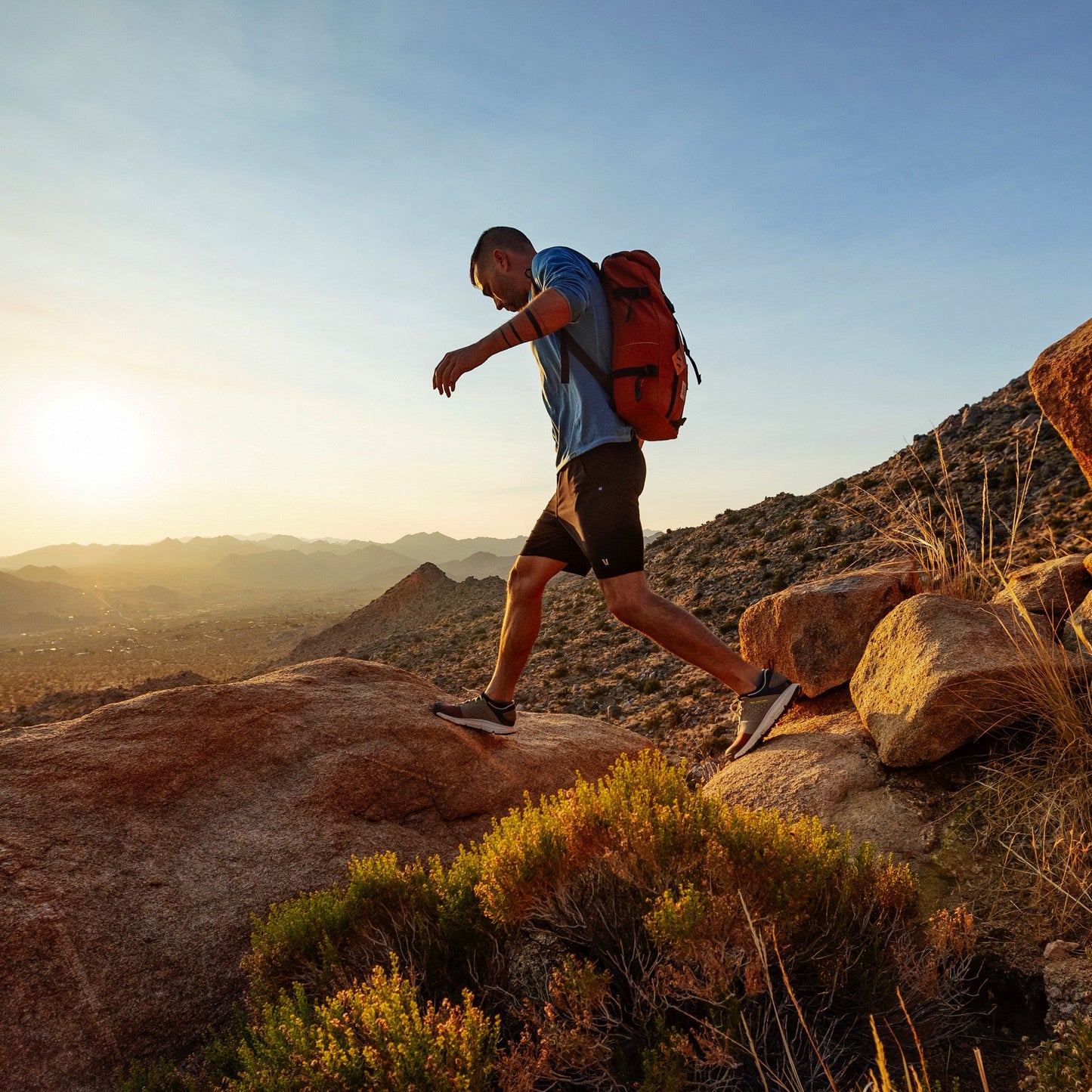 Danner Men's Trail 2650 Campo 3" Hiking Shoe - Brick - 68940  - Overlook Boots
