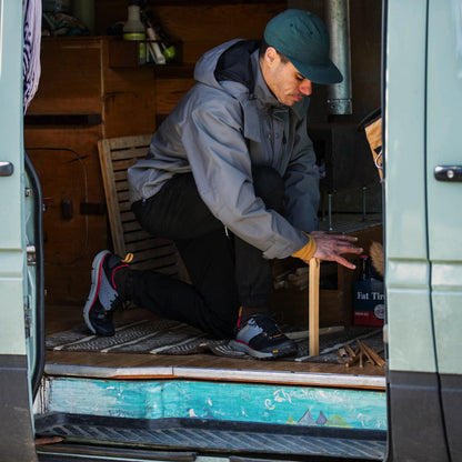 Danner Men's Trail 2650 Campo GORE-TEX® 3" Waterproof Hiking Shoe- Black/Red - 68960 - Overlook Boots