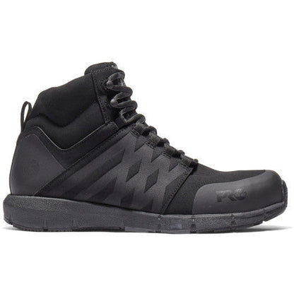 Timberland Pro Men's Radius Mid Composite Toe Work Boot- Black- TB1A28WF001 - Overlook Boots
