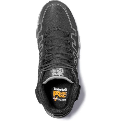 Timberland Pro Men's Powertrain Sport Alloy Toe Sneaker Work Shoe -Black- TB1A1JYQ001 - Overlook Boots