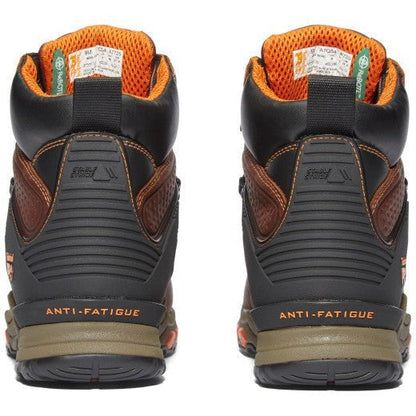 Timberland Pro Men's Hypercharge 6" Composite Toe Waterproof Work Boot- Brown- TB1A1Q54214 - Overlook Boots
