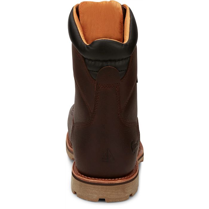 Chippewa Men's Serious+ 8" Composite Toe Waterproof Metguard Puncture Resistant Lace-Up Work Boot - 72311 - Overlook Boots