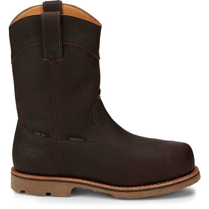 Chippewa Men's Serious+ 10" Composite Toe Waterproof Metguard Pull-On Work Boot- 72331 - Overlook Boots