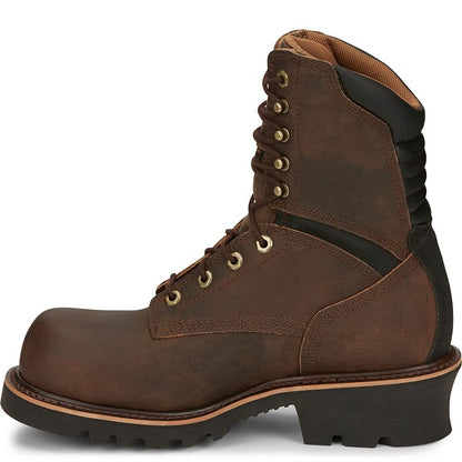 Chippewa Men's Sador 9" Composite Toe Waterproof 400G Insulated Logger Work Boot - 73233 - Overlook Boots