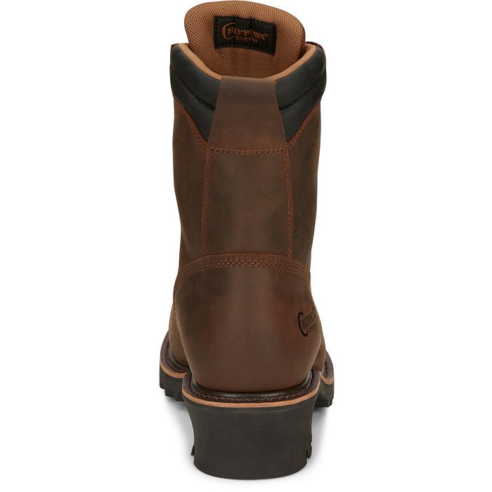Chippewa Men's Valdor 8" Composite Toe Waterproof Logger Work Boot - Tan - 73236 - Overlook Boots