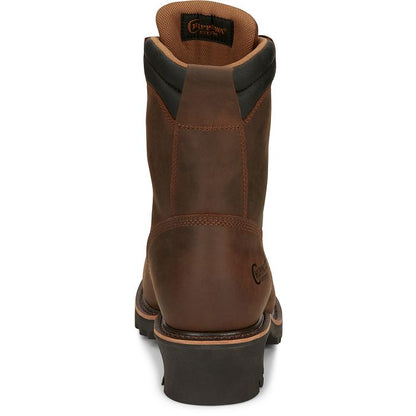 Chippewa Men's Valdor 8" Composite Toe Waterproof Logger Work Boot - Tan - 73236 - Overlook Boots