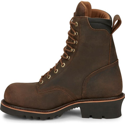 Chippewa Men's Valdor 8" Composite Toe Waterproof 400G Ins Logger Work Boot - 73238 - Overlook Boots
