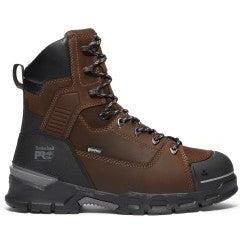Timberland Pro Men's Endurance EV CSA 8" Comp Toe Work Boot - Brown - TB0A67TQEM4 - Overlook Boots