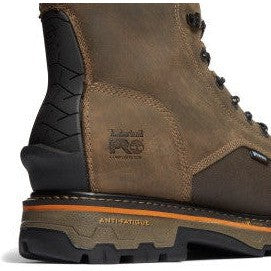Timberland Pro Men's True Grit 8" Composite Toe Waterproof Work Boot- Brown- TB1A22CN214 - Overlook Boots