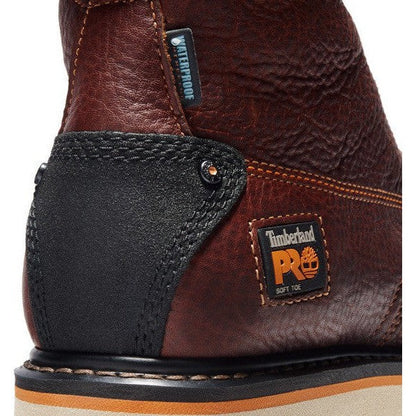 Timberland Pro Men's Gridworks 6" Soft Toe Waterproof Work Boot- Brown- TB1A1KRQ214 - Overlook Boots