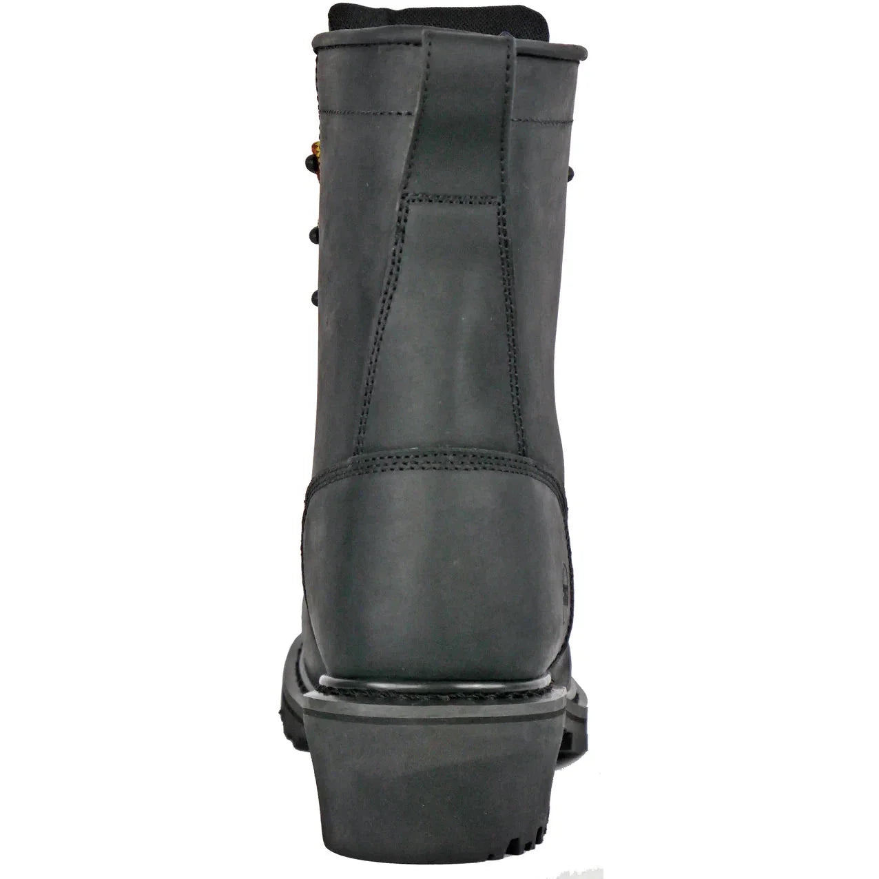 Hoss Men's Cross Cut 8" Composite Toe Waterproof Logger Work Boot - Black 80114  - Overlook Boots