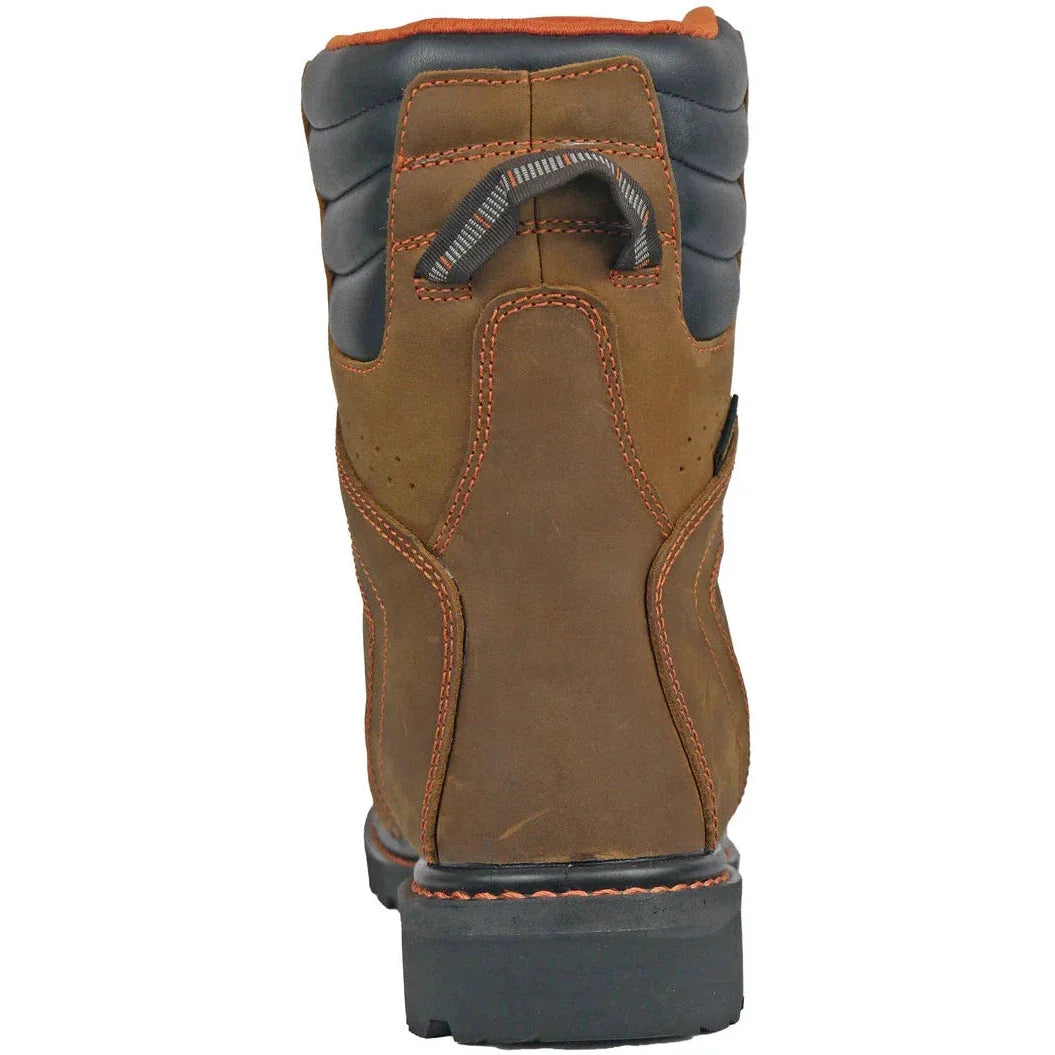 Hoss Men's Clash Soft Toe Wateproof 1000G Insulated Boot - Brown 80265  - Overlook Boots