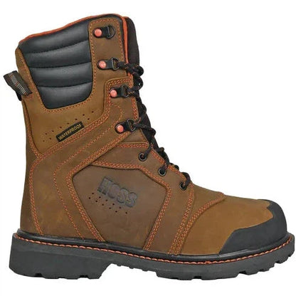 Hoss Men's Clash Soft Toe Wateproof 1000G Insulated Boot - Brown 80265  - Overlook Boots