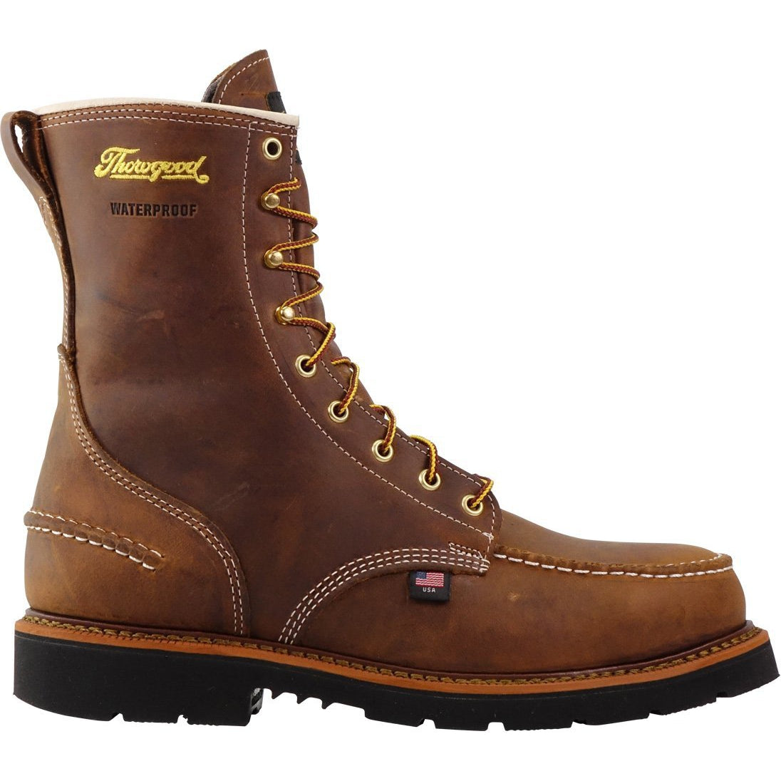 Thorogood Men's 1957 Series 8" Steel Toe USA Made Waterproof Work Boot - 804-3898 - Overlook Boots