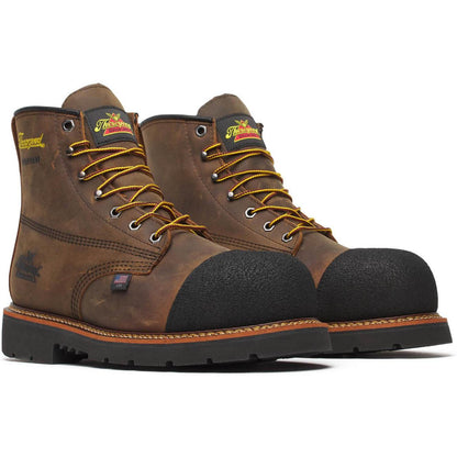 Thorogood Men's Hammerhead 6" Nano Toe Waterproof Maxwear Work Boot - Brown - 804-4137 - Overlook Boots