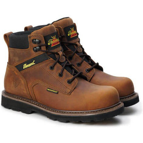 Thorogood Men's Job Site Series 6" Composite Toe Waterproof Work Boot -Horse- 804-4143 - Overlook Boots