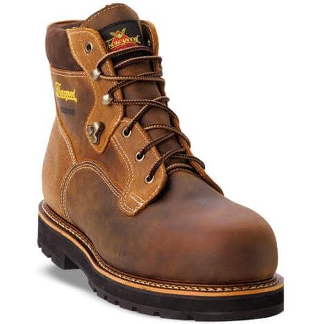 Thorogood Men's Iron River Series 6" Composite Toe Waterproof Work Boot -Brown- 804-4144 - Overlook Boots