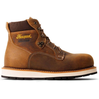 Thorogood Men's Iron River Series 6" Composite Toe Waterproof Work Boot -Brown- 804-4146 - Overlook Boots