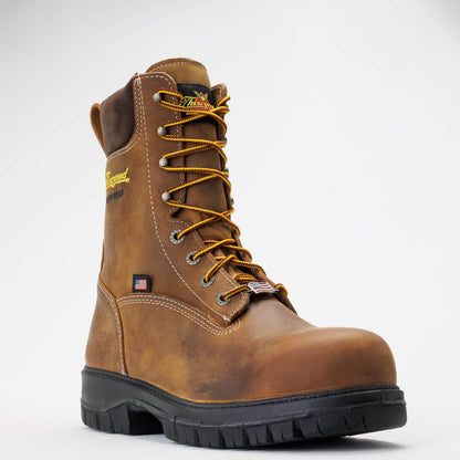 Thorogood Men's Genesis Series 8" Soft Toe Waterproof Work Boot -Chestnut- 814-4249 7 / Medium / Chestnut - Overlook Boots