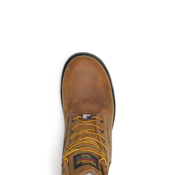 Thorogood Men's Genesis Series 8" Safety Toe Waterproof Work Boot -Chestnut- 804-4259 - Overlook Boots