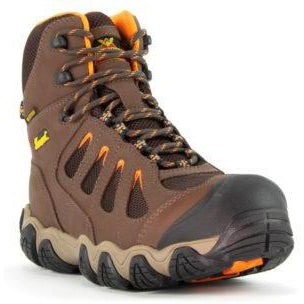 Thorogood Men's Crosstrex 6" Hiker Waterproof Comp Work Boot -Brown- 804-4296 - Overlook Boots