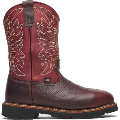 Thorogood Men's Jobsite Series 11" Comp Toe Waterproof Western Work Boot - Crazy - 804-4343 7 / Medium / Crazy Horse - Overlook Boots
