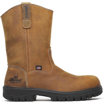 Thorogood Men's Genesis 11" Nano Toe Waterproof Wellington Work Boot - Chestnut - 804-4323 7 / Medium / Chestnut - Overlook Boots