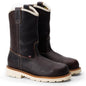 Thorogood Men's American Heritage 11" Steel Toe Waterproof USA Made Work Boot- 804-4939 8 / Medium / Brown - Overlook Boots