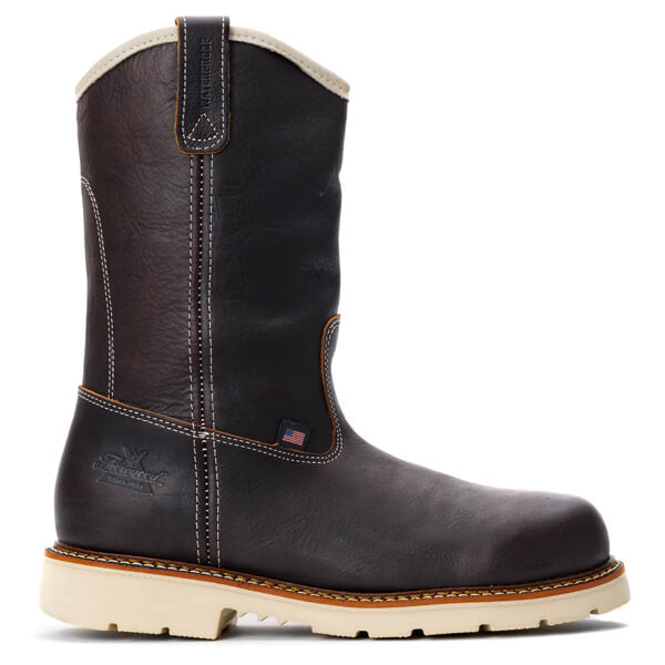 Thorogood Men's American Heritage 11" Steel Toe Waterproof USA Made Work Boot- 804-4939 - Overlook Boots