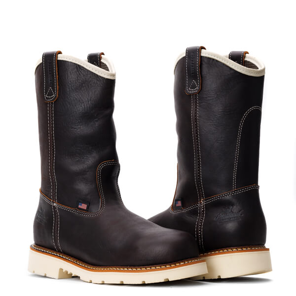 Thorogood Men's American Heritage 11" Steel Toe Waterproof USA Made Work Boot- 804-4939 - Overlook Boots