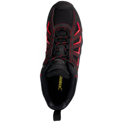 Thorogood Men's Crosstrex Series Oxford Composite Toe Hiker Work Shoe -Black/Red- 804-6001 - Overlook Boots