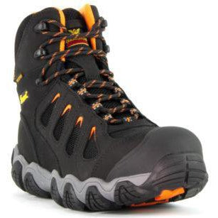 Thorogood Men's Crosstrex 6" Hiker Waterproof Comp Work Boot -Black- 804-6296 - Overlook Boots