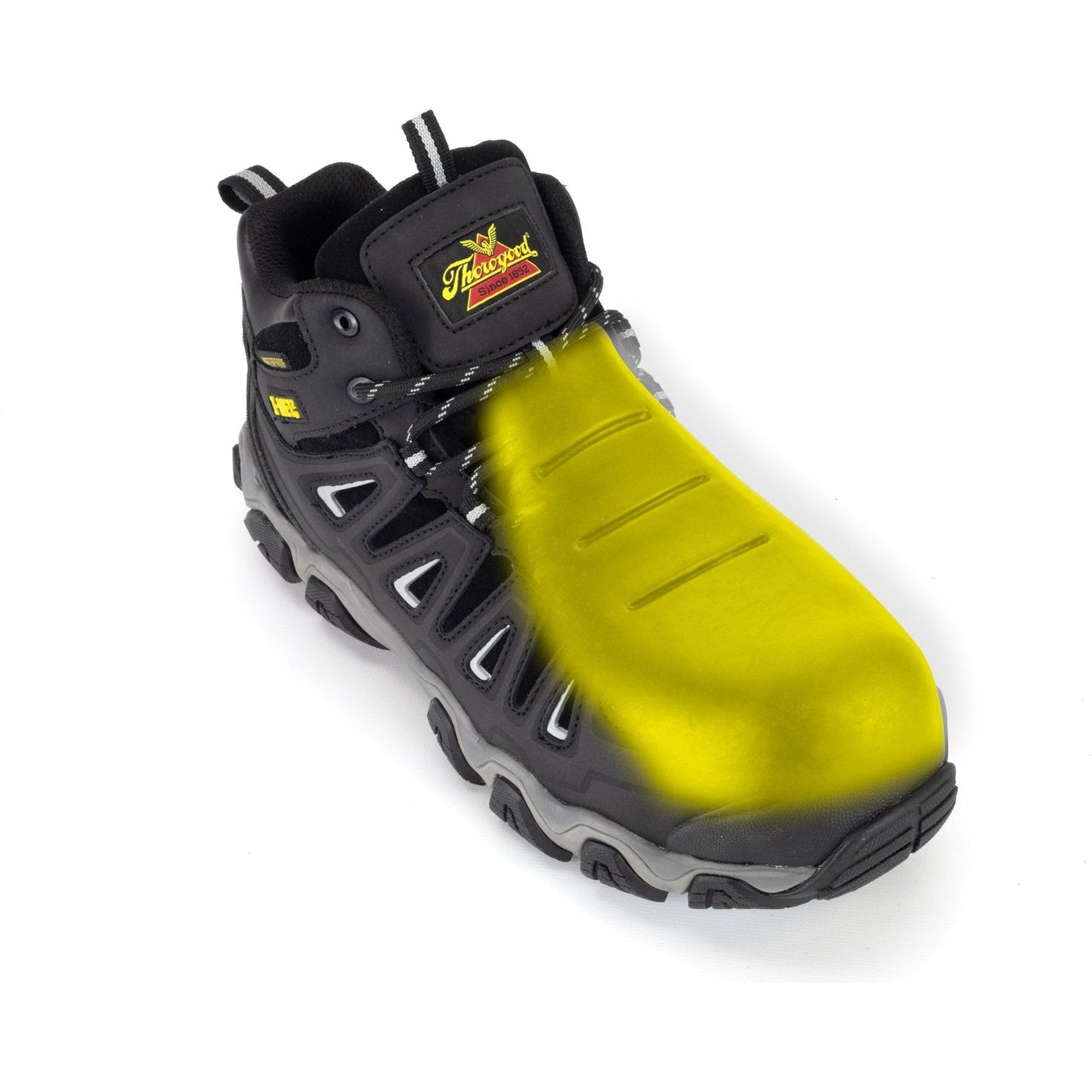 Thorogood Men's Crosstrex Metguard Mid Safety Toe Waterproof Work Boot - 804-6490 - Overlook Boots