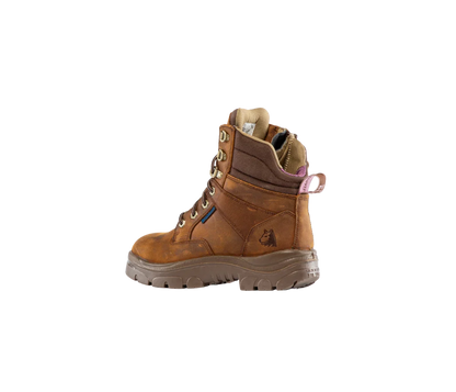 Steel Blue Women's Southern Cross Steel Toe WP Work Boot- Brown- 812859 - Overlook Boots