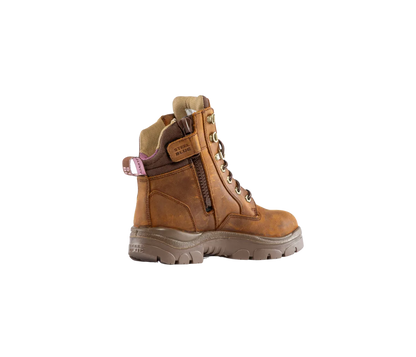 Steel Blue Women's Southern Cross Steel Toe WP Work Boot- Brown- 812859 - Overlook Boots
