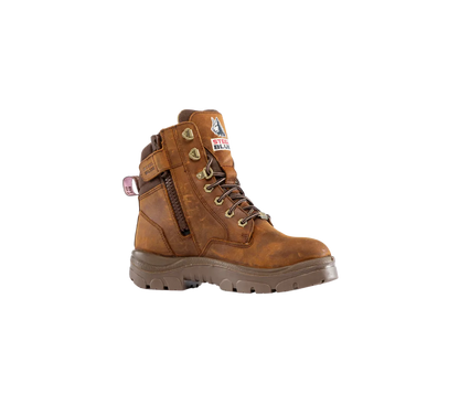 Steel Blue Women's Southern Cross Steel Toe WP Work Boot- Brown- 812859 - Overlook Boots