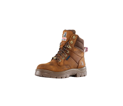 Steel Blue Women's Southern Cross Steel Toe WP Work Boot- Brown- 812859 - Overlook Boots