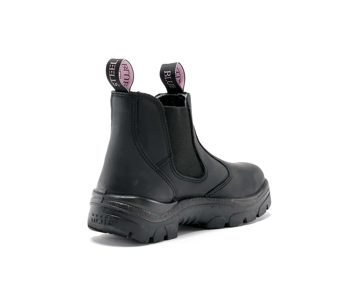 Steel Blue Women's Hobart Ladies 6" Steel Toe WP Work Boot - Black - 812891 - Overlook Boots