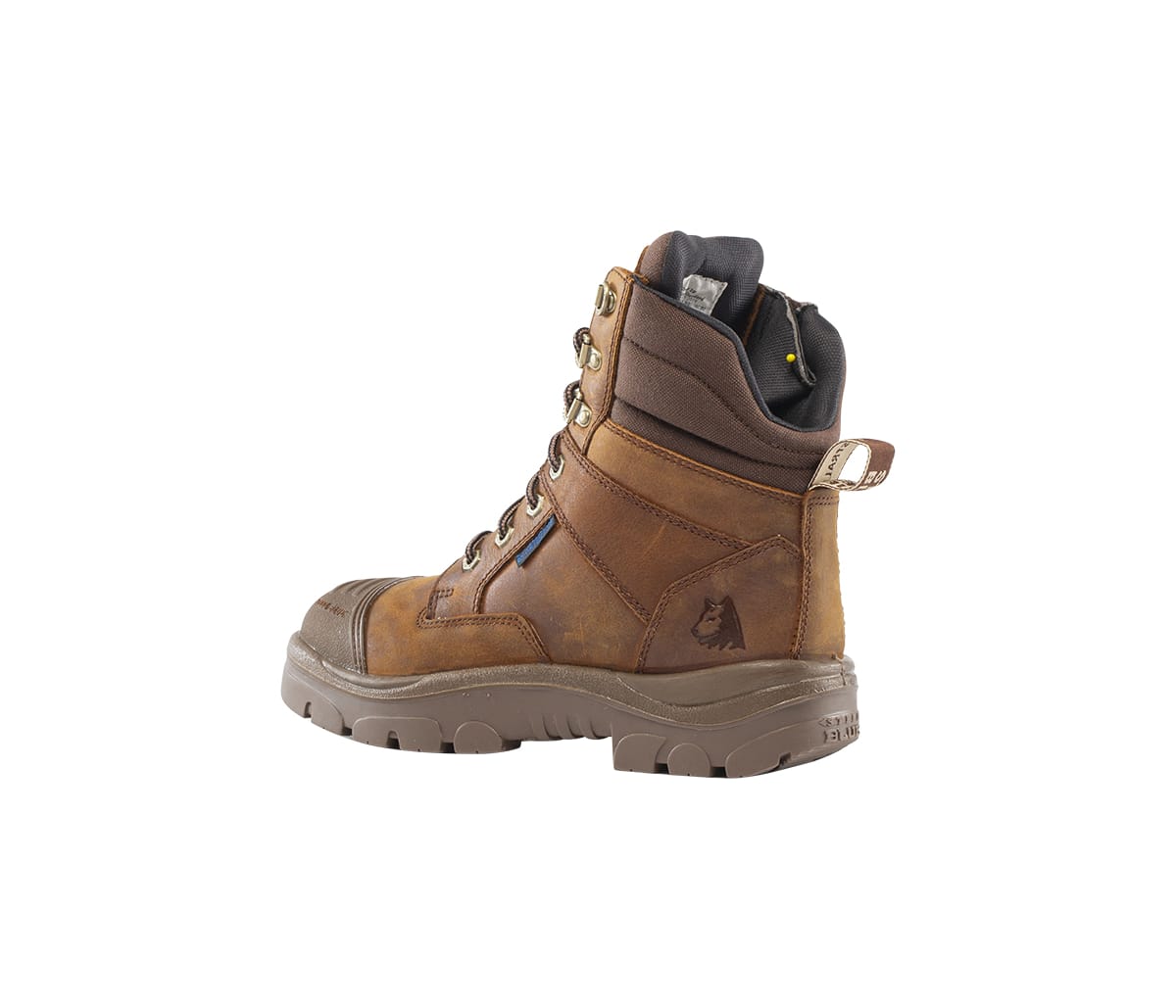 Steel Blue Men's Southern Cross 6" Steel Toe WP Work Boot- Brown - 812969 - Overlook Boots