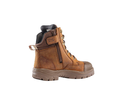 Steel Blue Men's Southern Cross 6" Steel Toe WP Work Boot- Brown - 812969 - Overlook Boots
