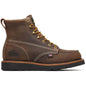 Thorogood Men's American Heritage 6" Moc Toe Wedge Work Boot - Brown - 814-4135 7 / Medium / Brown - Overlook Boots