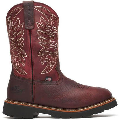 Thorogood Men's Crimson 11" Waterproof Western Work Boot - Chili - 814-4322 7 / Medium / Brown - Overlook Boots