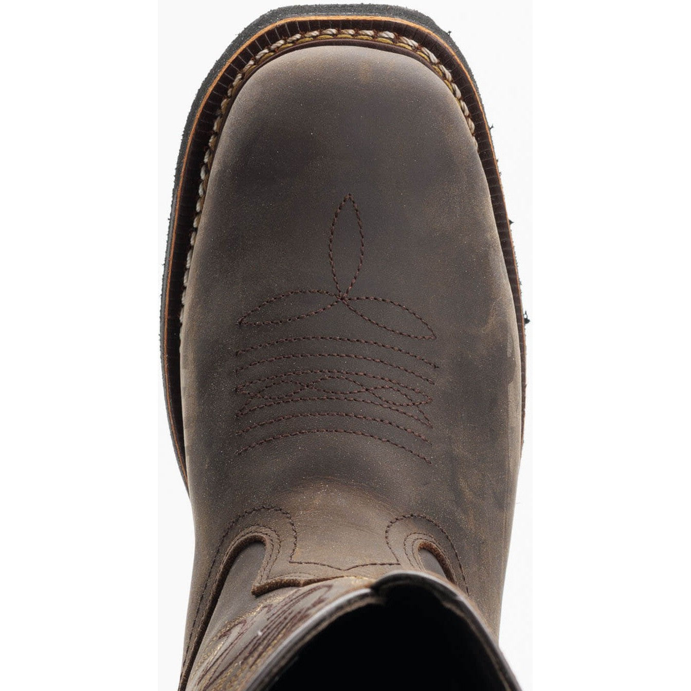 Thorogood Men's Western 11" Square Toe Waterproof Slip Resistant Work Boot -Horse- 814-4337 - Overlook Boots