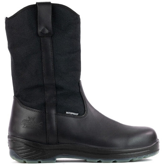 Thorogood Thoro-Flex 10" Composite Toe Waterproof Puncture Resistant Pull-On Duty Boot - Black - 804-6136 - Overlook Boots