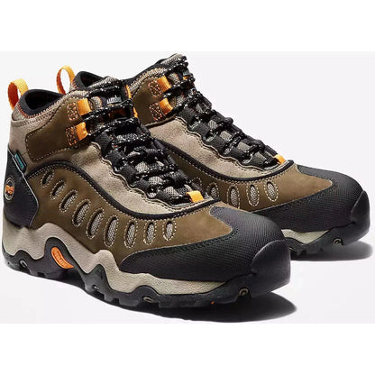 Timberland Pro Men's Mudslinger Steel Toe Waterproof Work Boot -Brown- TB186515214 - Overlook Boots